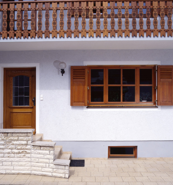 Fensterrahmen aus Holz - Schreinerei Bayer