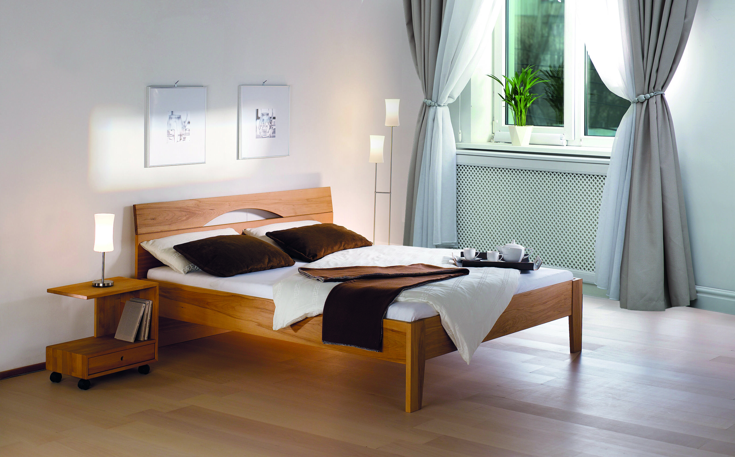 RELAX Massivholzbett Natura Kernbuche Naturbett – Schreinerei Bayer